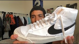 NIKE BLAZER MID '77 VNTG REVIEW + ON FOOT !!!