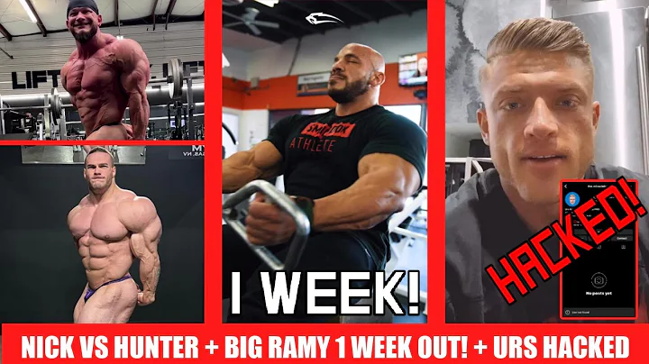 Nick VS Hunter at Same Weight + Big Ramy 1 Week Ou...