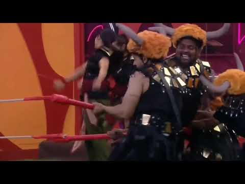 BIGGBOSS TELUGU 7 TASK:PULL RAJA PULL - ROUND ONE
