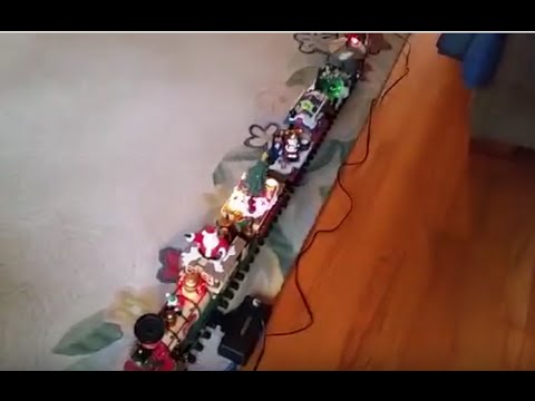 holiday express animated train set troubleshooting