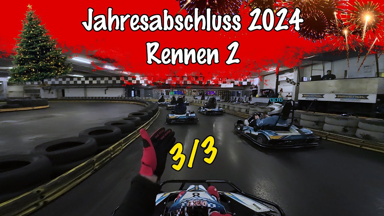 Kartbahn - Werther | Jahresabschluss 2024 3/3 | Rennen 2