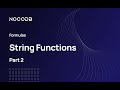 NocoDB String Functions Tutorial - Part 2: Regular Expression Functions