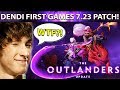 DENDI First Games on New 7.23 Patch - EPIC Gameplay Compilation Dota 2