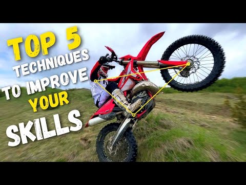 TOP 5 Techniques to Improve Extreme Enduro Skills | Enduro Tips u0026 Technique