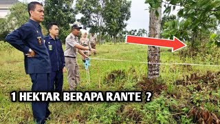 1 Hektar Berapa Rantai