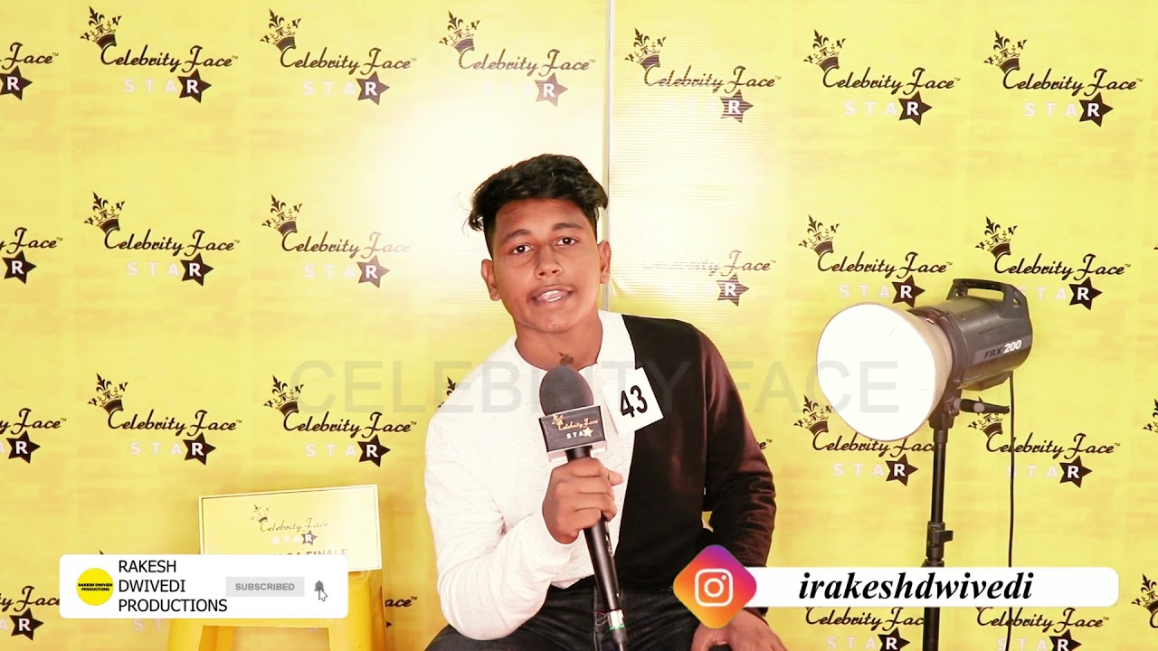 Anurag | Celebrity Face Star Season 04 Finalist Introduction Video | Celebrity Face Originals