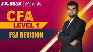 CFA level 1 FSA revision