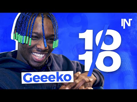 Youtube: Geeeko répond à 10 questions sur Geeeko (Hamza, Fendi, Bruxelles…) | Le 10/10