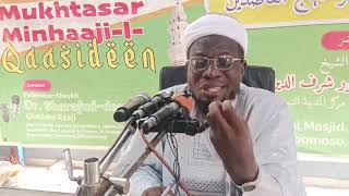 QUESTIONS AND ANSWERS - Dr Sharafuddeen Gbadebo Raji