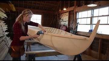 Building an Ancient Umiak From Scratch With Boat Building Plans