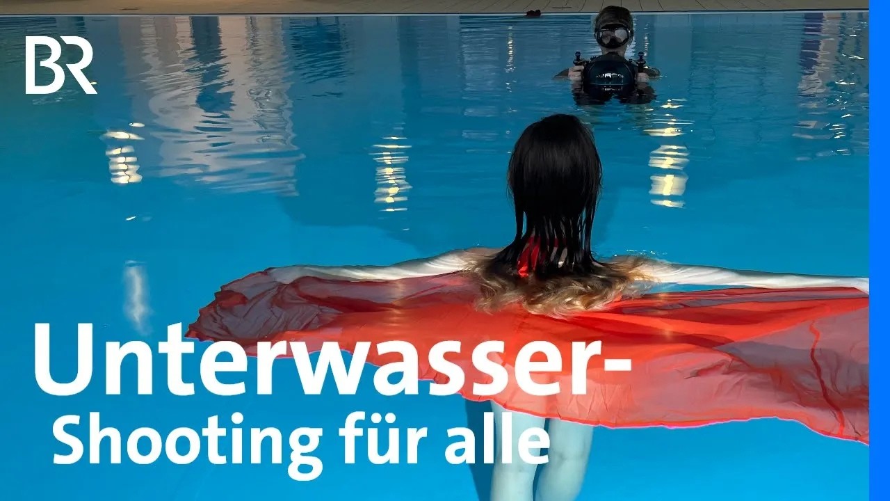 So geht ein Unterwasser-Shooting: Fotografin Sonja Beham | Zwischen Spessart und Karwendel | BR