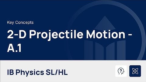 2-D Projectile Motion [IB Physics SL/HL]