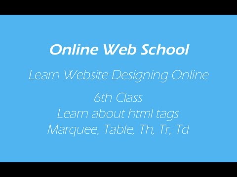 HTML/ Class 6 - YouTube