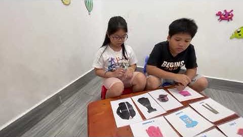 Tiếng Anh Giao Tiếp Thiếu Nhi Tại Phan Thiết: Tina and Thor talking about Clothes