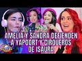 AMELIA Y SANDRA DEFIENDEN A YAPOORT Y CIRQUEROS DE ISAURA TAVERAS. RESUMEN RIÑA ENTRE KAREN E ISAURA