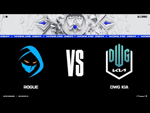 RGE vs. DK | Worlds Group Stage Day 2 | Rogue vs. DWG KIA (2021)