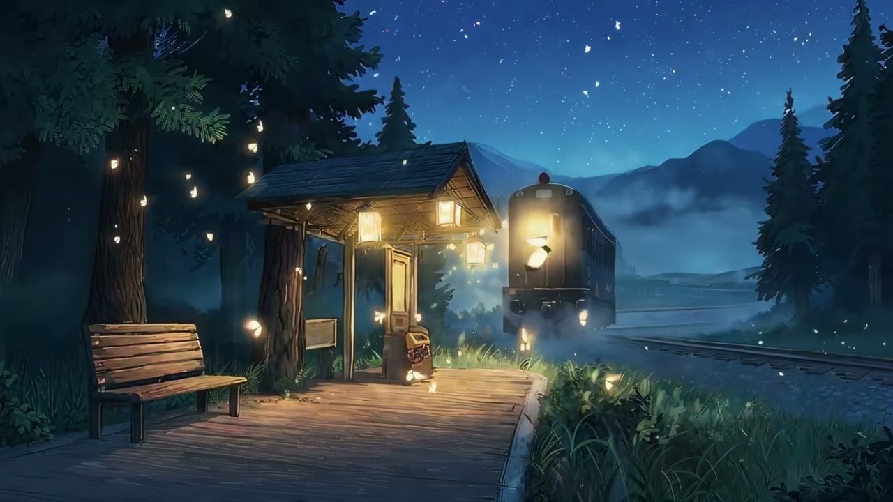 Night Train Dreams 🚆✨ Japanese Lo-Fi for Deep Focus & Peaceful Nights (2 HOURS)