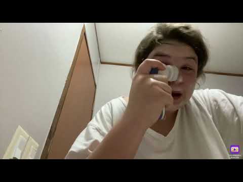 My face routine