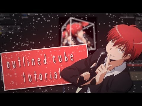 outlined cube tutorial || after effects