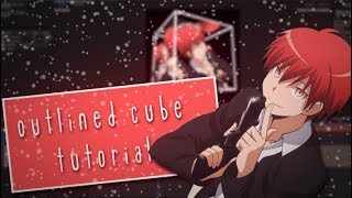 outlined cube tutorial || after effects