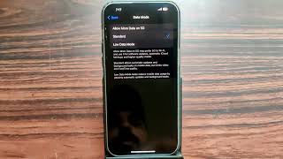 how to remove all mobile data limitaion og 5G Network on iPhone
