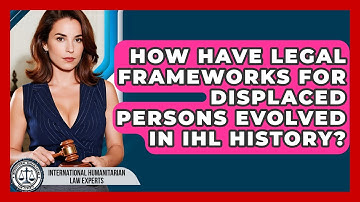 How Have Legal Frameworks For Displaced Persons Evolved In IHL History?