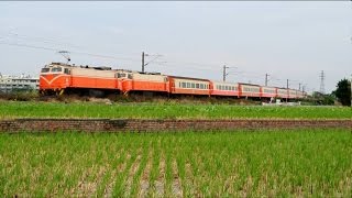 2014/12/11-雙機莒光號552次,追分北通過.