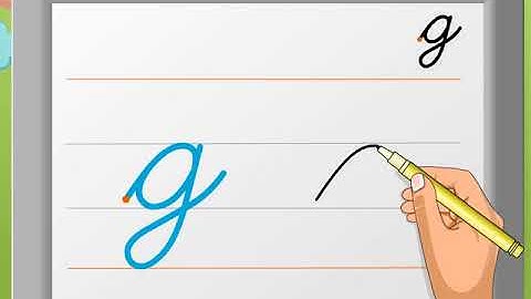 Cursive Writing | Small Letter ‘g’ | Macmillan Education India