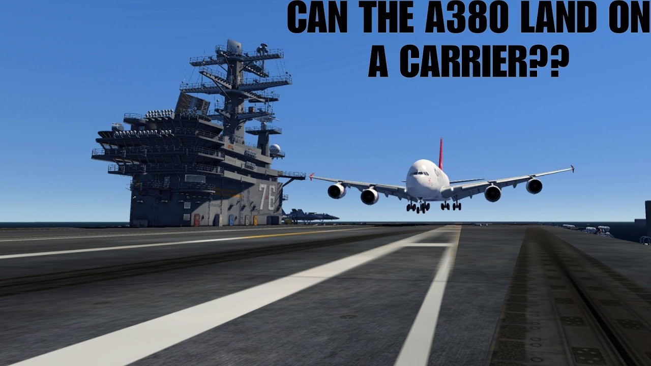 I Tried Landing ALL Planes on the NEW Aircraft Carrier in Aerofly FS Global 😱