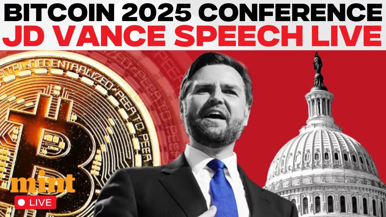 JD Vance LIVE | US Vice President Vance Speaks At Bitcoin Conference | Las  Vegas | Trump | US News