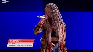 I LOVE IT - (Kanye West e Lil Pump) - HINDACO - blind auditions - The Voice of Italy 2019