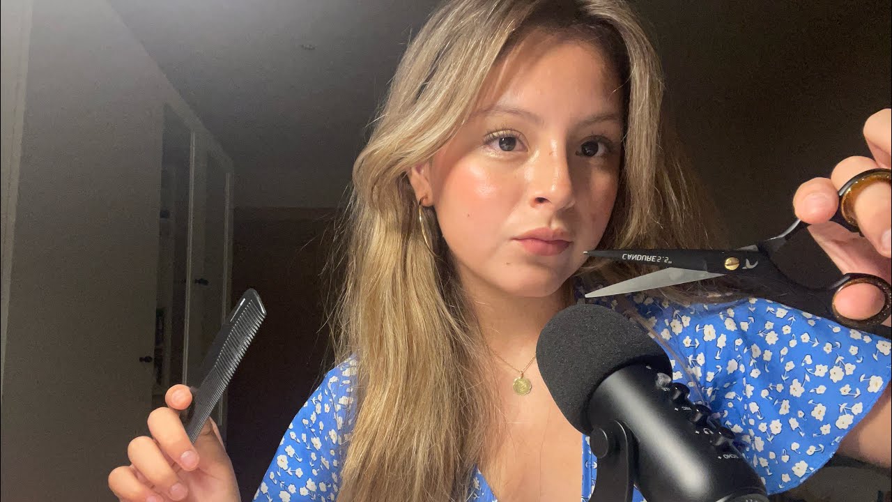 10 min haircut ASMR 