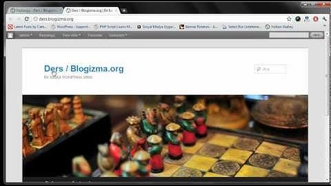 Wordpress Kurulumu Video Anlatım | Blogizma.org