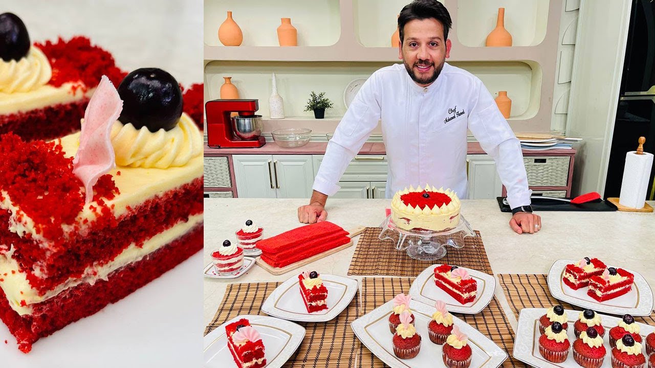 المطعم مع الشيف محمد حامد | حلقة خاصة عن طريقة عمل ريد فيلفت كيك