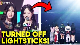 Fans Angry as NewJeans & IVE Get "Black Ocean" from Boy Group Fans at MMA 2023