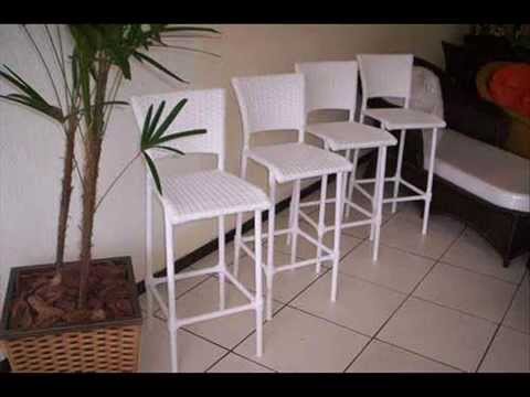 Bambú artes modernas movies de fibra sintetica banquetas com ...