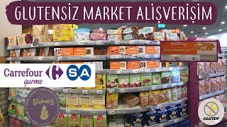 Market Alişveri̇şi̇m Carrefoursa Da Glutensi̇z Reyonu 