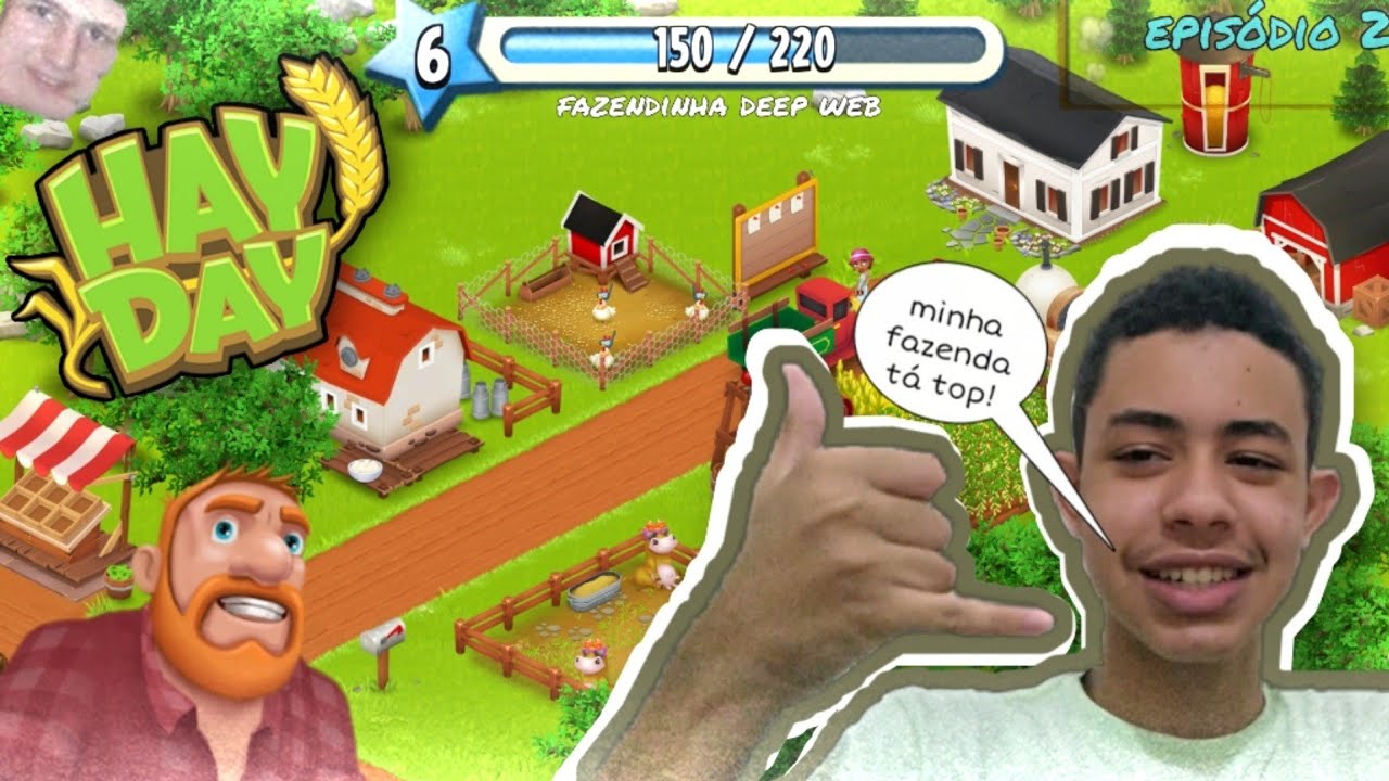 Hay Day - A minha fazenda está cada vez evoluindo (episódio 2) - YouTube