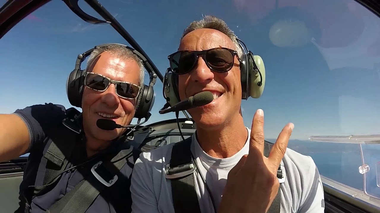 Flying from Bresso to Calvì | Falco F8L | Gopro