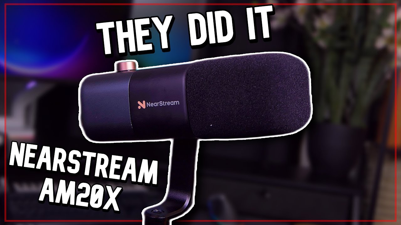 NearStream AM20X USB/XLR Condenser Mic | AWESOME Budget Mic for Beginners! | Sound Quality Demo