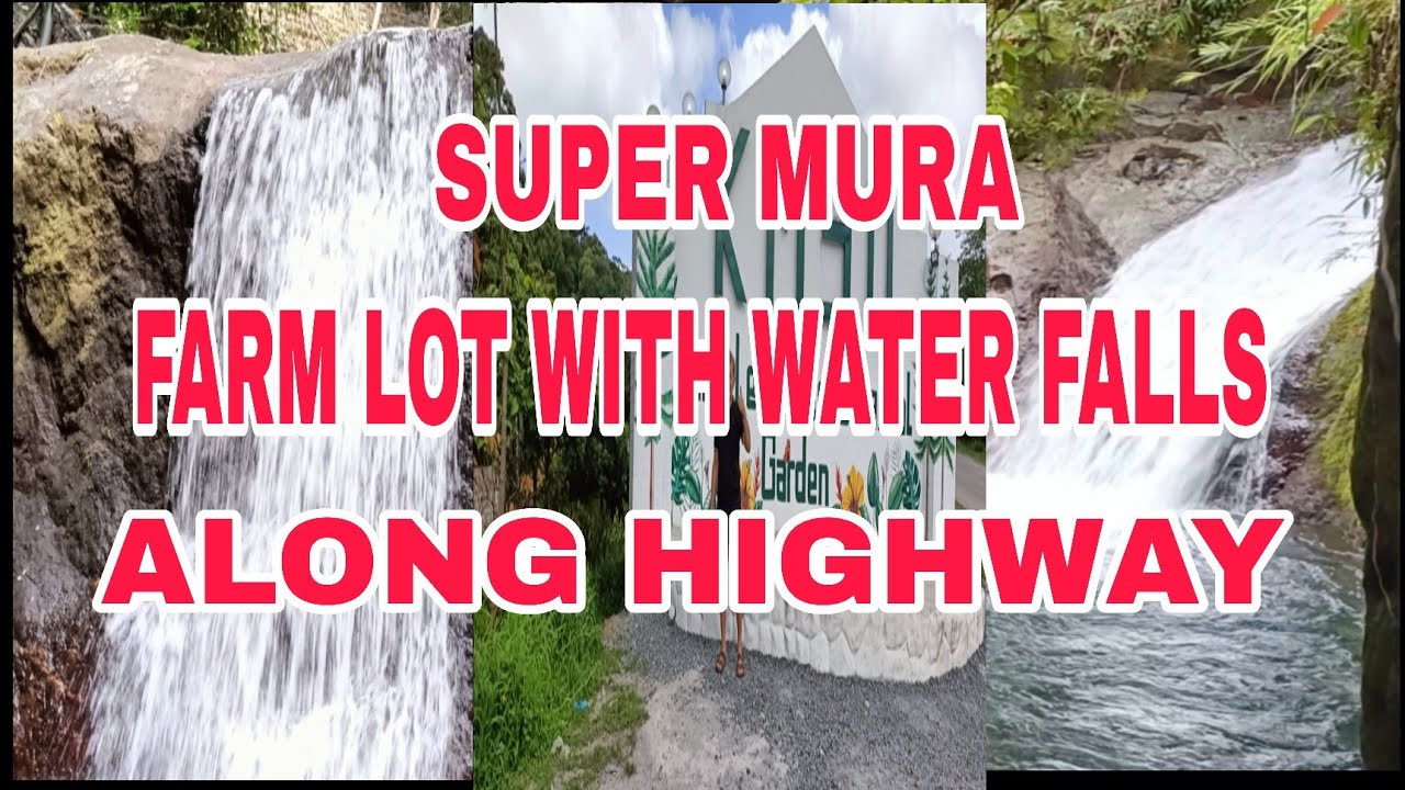 #733 #FARM LOT WITH 7 WATER FALLS