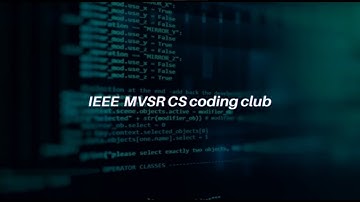 IEEE Mvsr CS Coding club launch on 23rd January 2021