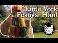 YARN HAUL 🍂 Autumn Yarn Fest Vlog - Little York Fiber Arts Festival Wool Shopping Tour Cortland NY