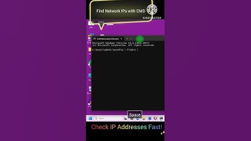 How to Check IP Addresses of All Network Adapters Using CMD | Quick Guide #shorts
