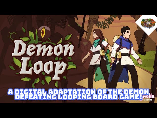 A Digital Adaptation Of The Demon Defeating Looping Board Game! | Demon Loop