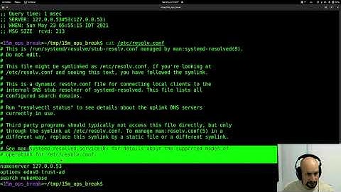 DNS and name resolution
