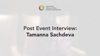 Pinnacle Post Event Interview | Tamanna Sachdeva