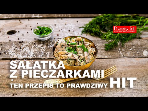 Wideo: Sałatka Teriyaki Z Pieczarkami