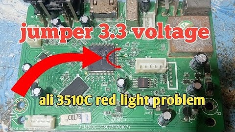 ali 3510C red light repair #all Electronics working