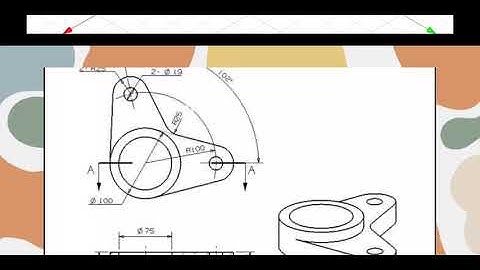 Yet another mechanical part modeling | Wuweido 3D Mobile CAD